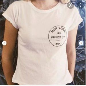 Brandy Melville white crop top